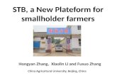 STB, a New Platform for smallholder farmers