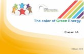 The color of green energy