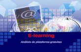 E-LEARNING. ANÁLISIS DE PLATAFORMAS GRATUITAS.