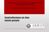 G. Ercolanelli - Contraffazione on line: tutela penale