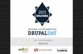 Drupal 8 - dal download del core alla pubblicazione in produzione