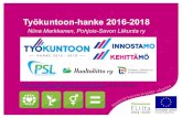 Työkuntoon-hanke 2016–2018/Niina Markkanen