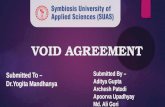 Void Agreement