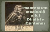Moștenirea muzicală a lui Dimitrie Cantemir