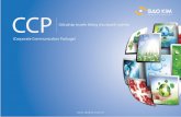 Brochure gói dịch vụ Giải pháp truyền thông CCP