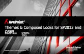 Themes & Composed Looks in SharePoint 2013 & O365