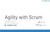 Agility with scrum
