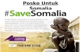 Posko untuk somalia sinergi foundation