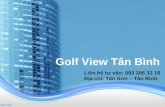 Golf View Tân Bình dự án cho người trẻ - Giá rẻ - Diện tích phù hợp