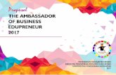 Proposal kegiatan the ambassador of business edupreneur 2017