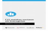 Les médias sociaux en entreprise en France  - Baromètre Hootsuite 2017