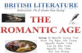 English literature - The Romantic period