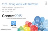 1129  Going mobile with ibm verse