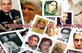 Famous Personalities  of lucknow
