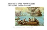 Colonizadores portugueses   maria fernanda e  júlia braz .