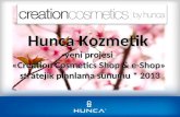 2013 Hunca Kozmetik e-shop swot analizi