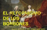 EL reformismo político-administrativo de los primeros Borbones s. XVIII