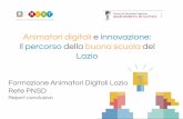 Progetto di formazione per gli Animatori digitali del Lazio