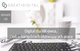 Digital dla HR-owca, czyli o narzędziach ułatwiających pracę, reInventHR #6
