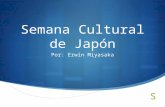 Erwin Miyasaka: Semana Cultural de Japón
