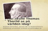 Hur skulle Thomas Thorild se på världen idag?