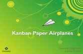 Kanban Paper Airplanes