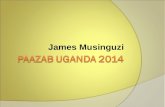 PAAZAB in  Uganda 2014