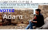 Concours Black xs pacorabanne be a rockstar Adam