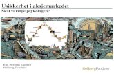 Markedspsykologi med Holberg Fondene, Nordnet investorkveld 15.12.15 i Oslo