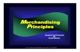 Merchandising principle