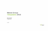 Metsa Groupin 2016 tulos - esitys