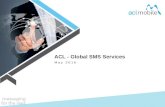 ACL Global SMS Service