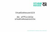 Studiekeuzeconferentie 2016: Een tour door Studiekeuze123.nl - Joeri Nortier (Studiekeuze123)