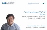2015 small business CGT and superannuation strategies webinar