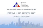 Filipino^module 6   country cozy-americas and europe