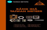 Bảng giá thiết bị Taiwan Meter