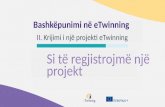 Collaboration in eTwinning: Register a project - SQ