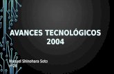Avances tecnológicos 2004