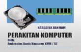Presentasi Harddisk dan RAM
