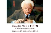 Claudio Villi e l'INFN