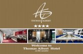 Welcome to Thomas Albert Hotel