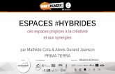 ESPACES #HYBRIDES présentation Niort Numeric mars 2016