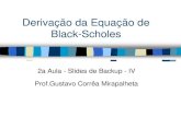 Ma2td   09.0.5 - @risk - derivação da equação de black-scholes