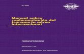 Manual sobre reglamentacion del transporte aereo internacional