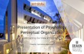 Perceptual Organization Presentation