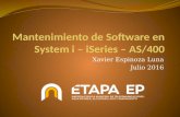 Introduccion a mantenimiento software iSeries