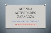 Agenda marzo abril Zaragoza