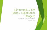 Sitecore8.1のEmail Experience Manger(ExM紹介)