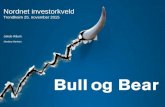 Nordea Bull og Bear på Nordnet investorkveld 25.11.15 i Trondheim