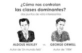 Huxley vs orwell